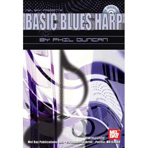 Basic Blues Harp Qwikguide Softcover Book/CD