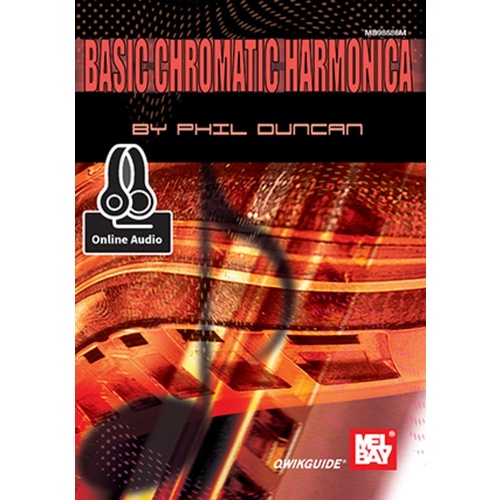 Basic Chromatic Harmonica Book/Oa (Softcover Book/Online Audio) Book