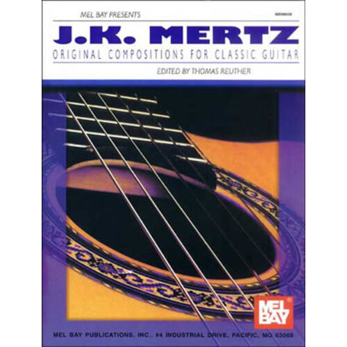 Mertz Original Compositions For Classic Guitar Book