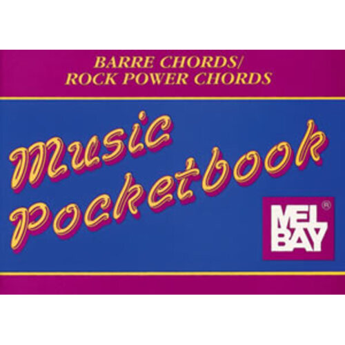 Barre Chord Rock Power Chords Pocketbook (Softcover Book)