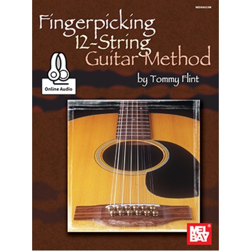 Fingerpicking 12-String Guitar Method Book/Oa (Softcover Book/Online Audio) Book