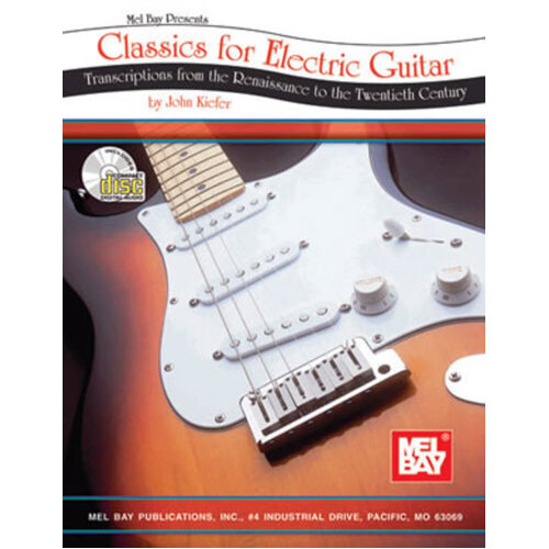 Classics For Electric Guitar Book CD (Softcover Book/CD)