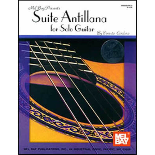 Suite Antillana For Solo Guitar Softcover Book/CD