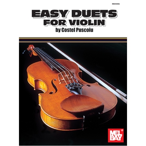 Easy Duets For Violin (Softcover Book)