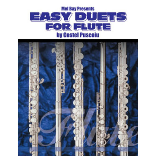 Easy Duets For Flute (Softcover Book)