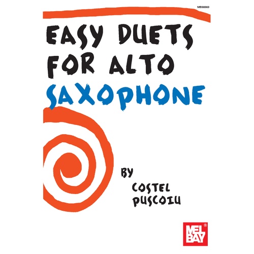 Easy Duets For Alto Saxophone Book