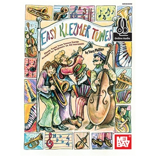 Easy Klezmer Tunes Book CD by Mel Bay Publications