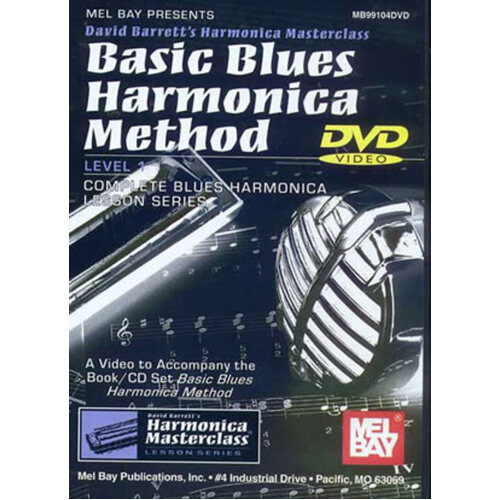 Basic Blues Harmonica Method DVD (DVD Only)