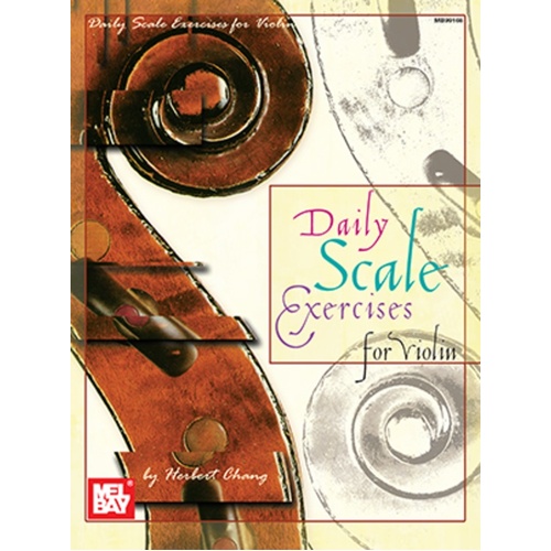 Daily Scale Exercises For Violin (Softcover Book)