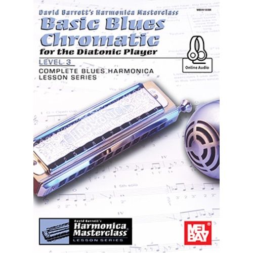 Basic Blues Chromatic Diatonic Player Lvl 3 Book/Oa