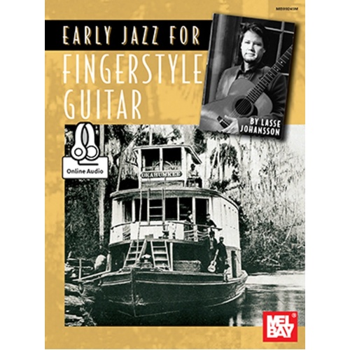 Early Jazz For Fingerstyle Guitar Book/CD Book