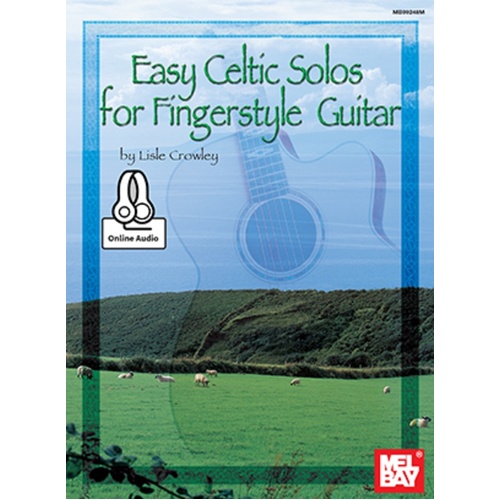 Easy Celtic Solos For Fingerstyle Guitar Book/CD Book