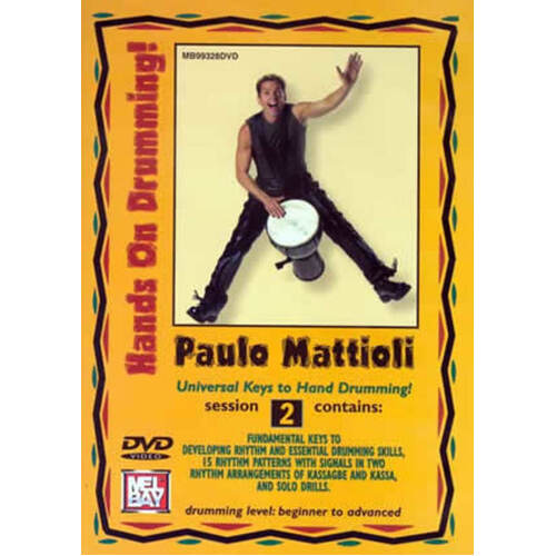 Hands On Drumming Session 2 DVD