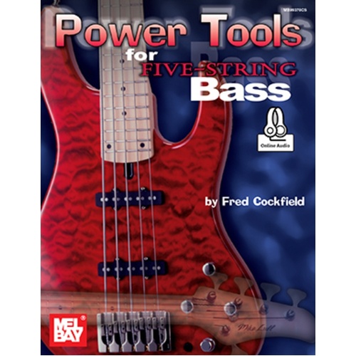 Power Tools For Five String Bass Book/CD Book