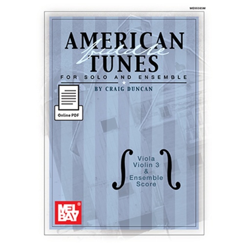 American Fiddle Tunes - Viola/Violin 3 Book/Pdf (Softcover Book/Online Media) Book