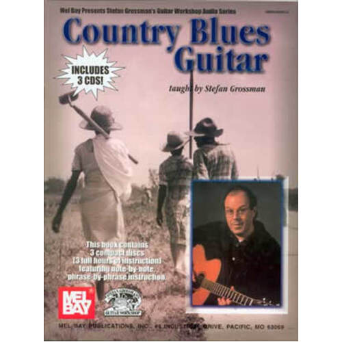 Country Blues Guitar Softcover Book/CD