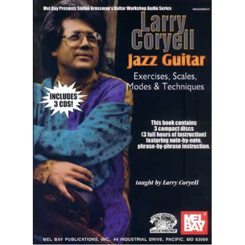 Larry Coryell Jazz Guitar Softcover Book/CD