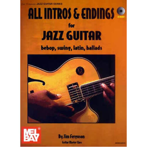 All Intros And Endings For Jazz Guitar Softcover Book/CD
