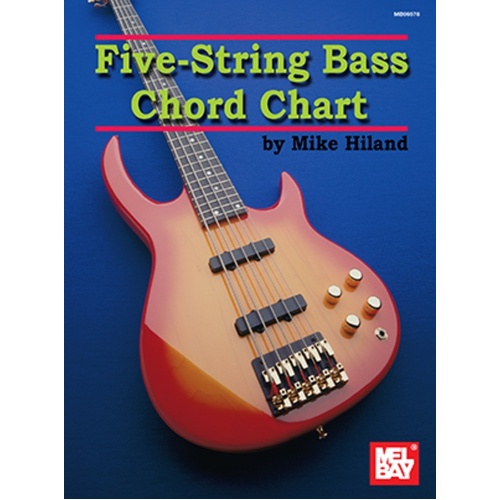 Five String Bass Chord Chart (Chart Only) Book