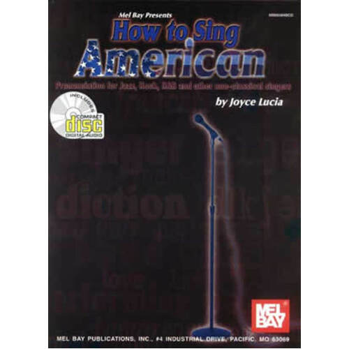 How To Sing American Book/CD