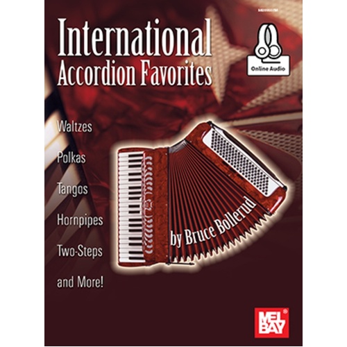International Accordion Favorites Book/Oa (Softcover Book/Online Audio) Book