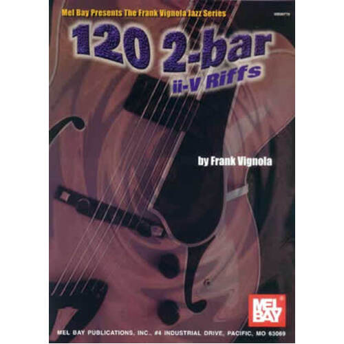 120 2 Bar Ii - V Riffs (Softcover Book)