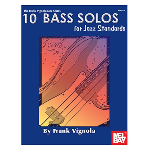 10 Bass Solos For Jazz Standards (Softcover Book)