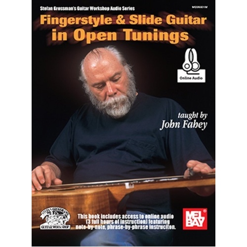 Fingerstyle & Slide Guitar in Open Tunings Book with 3 CDs