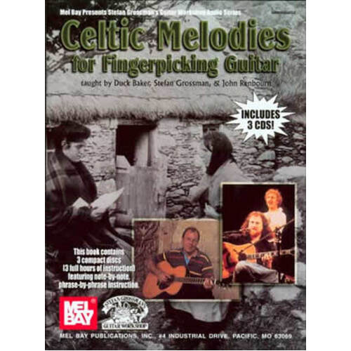 Celtic Melodies For Fingerpicking Guitar (Softcover Book/CD)