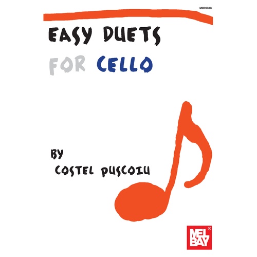 Easy Duets For Cello Book
