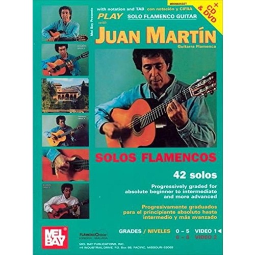 Play Solo Flamenco Guitar Vol 1 Book/CD/DVD (Softcover Book/CD/DVD) Book