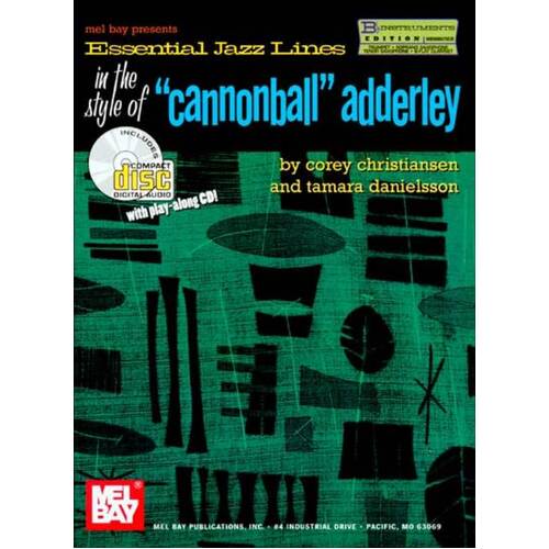 Essential Jazz Lines In The Style Of Cannonball Ad 