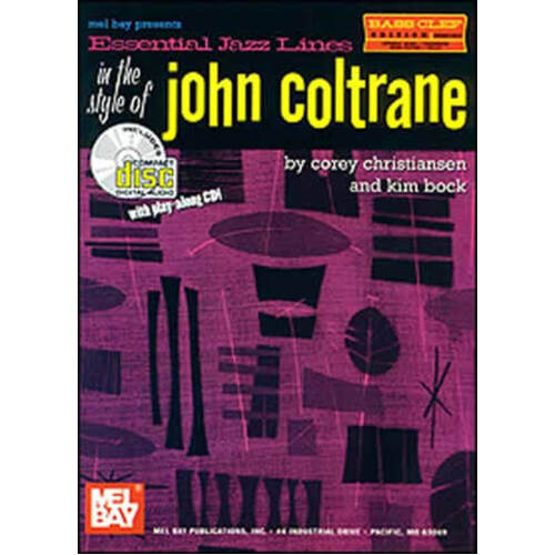 Essential Jazz Lines In The Style Of John Coltrane 