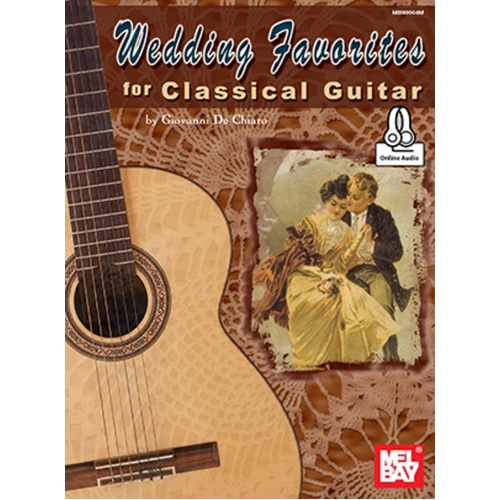 Wedding Favourites For Classical Guitar Book/CD Book