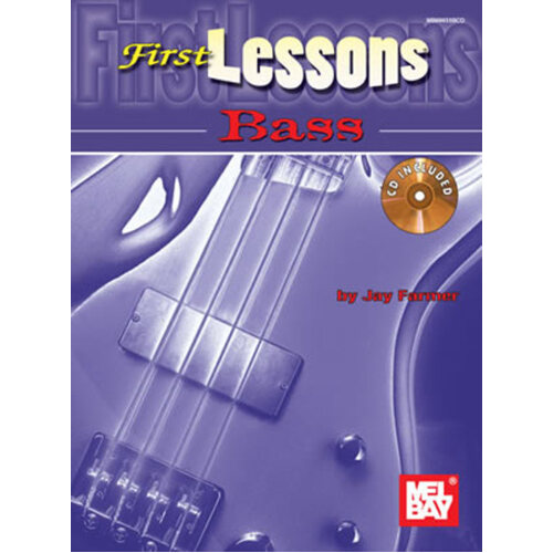 First Lessons Bass Softcover Book/CD