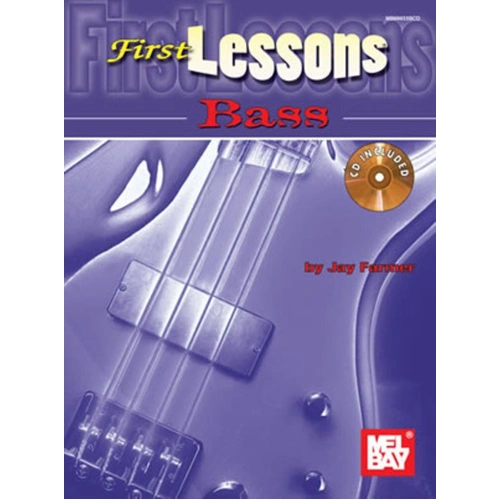 First Lessons Bass Book/CD/DVD by Mel Bay Publications