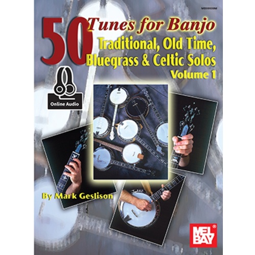 50 Tunes For Banjo Volume 1 Book/Oa (Softcover Book/Online Audio) Book