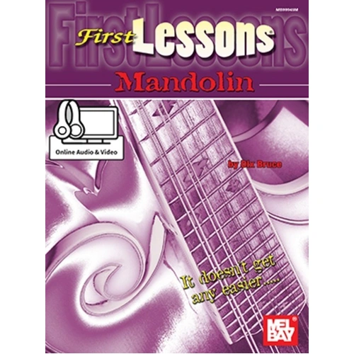 First Lessons Mandolin Book with CD by Mel Bay Publications