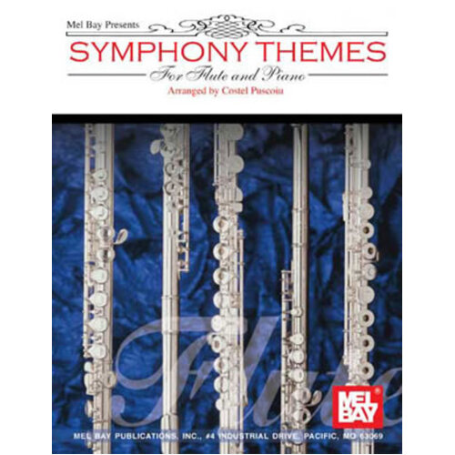Symphony Themes For Flute And Piano (Softcover Book)
