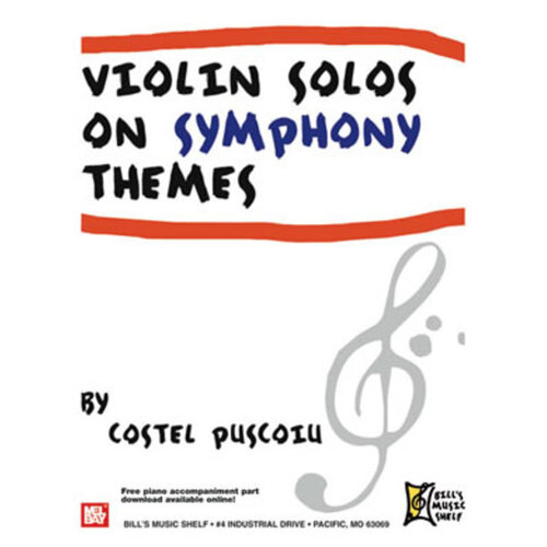 Violin Solos On Symphony Themes (Softcover Book/Online Media) Book