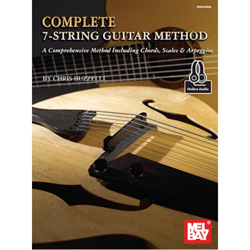 Complete 7 String Guitar Method Book/CD Book