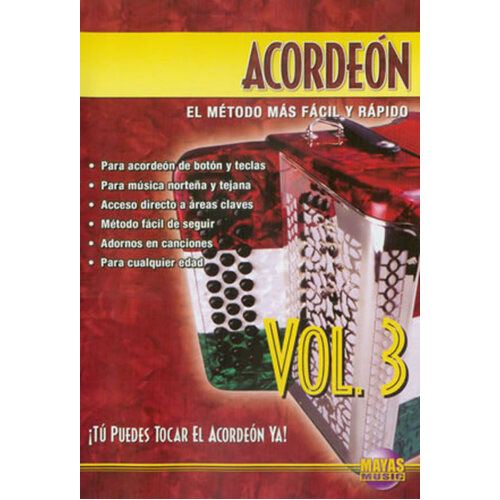Acordeon Vol 3 Spanish Only