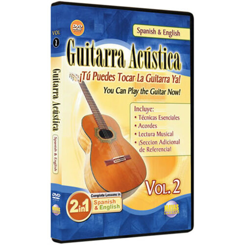 Guitarra Acustica Vol2 DVD Spanish And English (DVD Only)