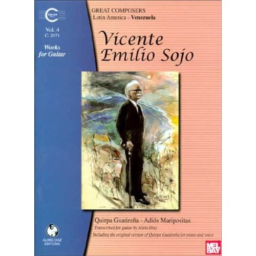 Vincente Emilio Sojo Works For Guitar Vol 4 Book