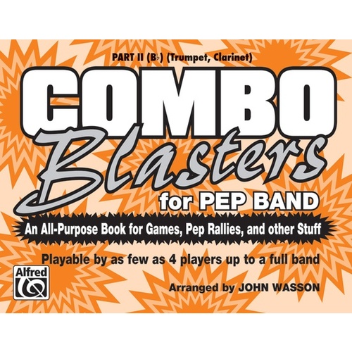 Combo Blasters For Pep Band Marching Band Part 2 B Flat