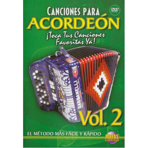 Canciones Para Acordeon Vol 2 Spanish Only