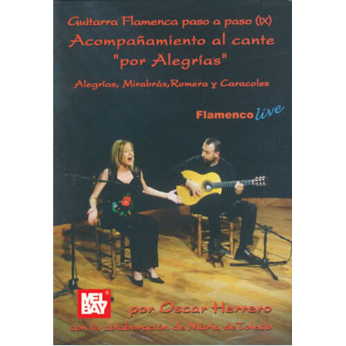 Acompanamiento Al Cante Por Alegrias Book/Dvd