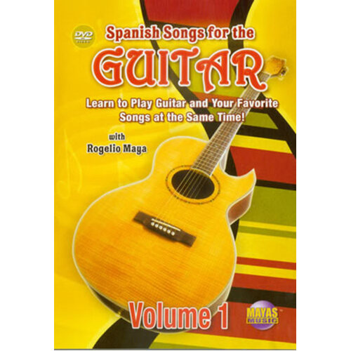 Spanish Songs For The Guitar Vol 1 (DVD Only)