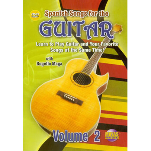 Spanish Songs For The Guitar Vol 2 (DVD Only)
