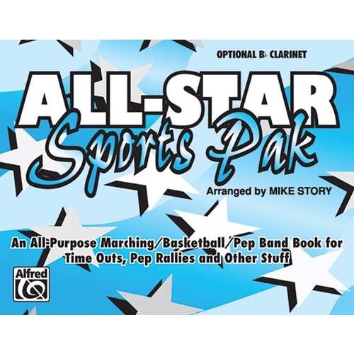 All Star Sports Pak MB Optional B Flat Clarinet Sheet Music
